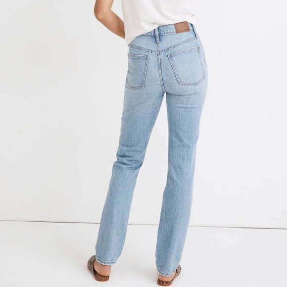 Madewell Denim The Perfect Vintage Full Length Jeans Stretch High Rise Casual 28 - Picture 2 of 12